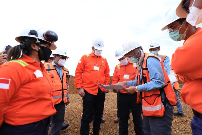 
					PT Vale Indonesia Tbk (PT Vale) menerima kunjungan Komisaris Utama (Komut) Mining Industry Indonesia (MIND ID) Letnan Jenderal (Purn) Doni Monardo di Sorowako,