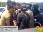 Pasutri Kecelakaan di Atue, Mobdin Kapolres Antar Korban ke RSUD I Lagaligo