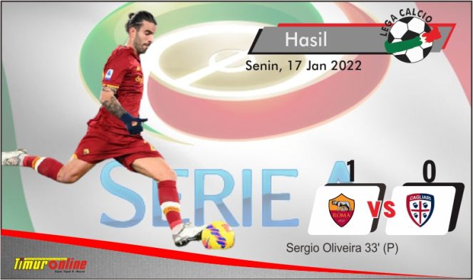 
					Hasil Liga Italia : Roma Kalahkan Cagliari, Inter Imbang